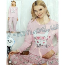 Піжама Cotton More жіноча HR1810_201240 трикотаж 4 шт (M-2XL)