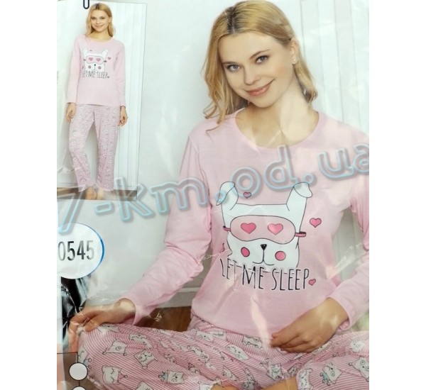 Піжама Cotton More жіноча HR1810_201240 трикотаж 4 шт (M-2XL)