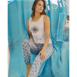 Пижама Isik женская HR1810_201207 трикотаж 3 шт (M-XL)