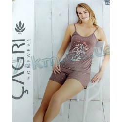 Пижама Gagri женская HR1810_201295 трикотаж 4 шт (S-XL)
