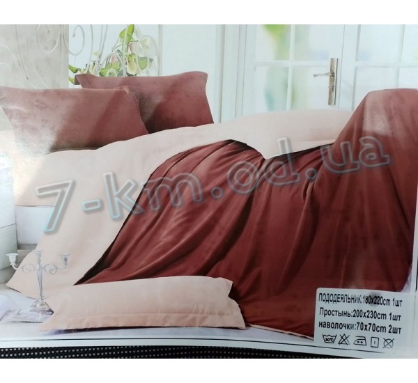 Комплект постельного белья Koloco HR1810_291219a сатин 1 шт (евро)