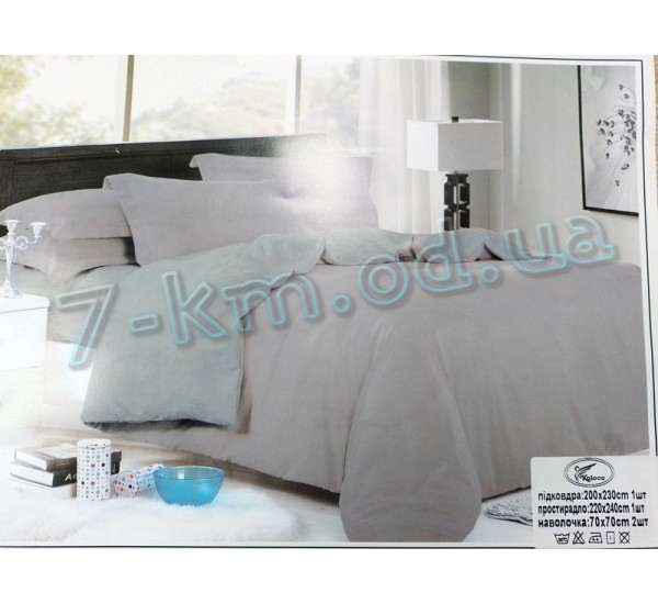 Комплект постельного белья Koloco HR1810_291202b сатин 1 шт (1,5-спальный)