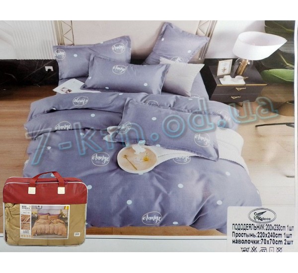 Комплект постельного белья Koloco HR1810_291207c сатин 1 шт (2-спальный)