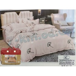 Комплект постельного белья Koloco HR1810_291208b сатин 1 шт (1,5-спальный)