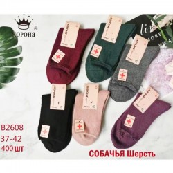 Шкарпетки жіночі 10 шт (37-42 р) вовна KiE_B2608