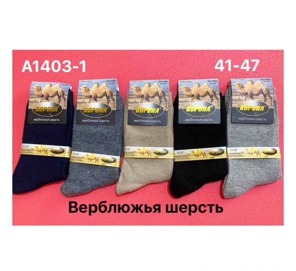 Шкарпетки чоловічі 12 шт (41-47 р) вовна KiE_A1403-1