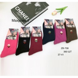Шкарпетки жіночі KiE_ZB-708 махра 12 шт (37-41 р)