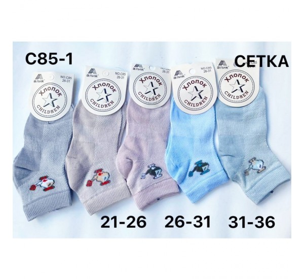 Шкарпетки для хлопчиків KiE_C85-1 бавовна 36 шт (21-36 р)