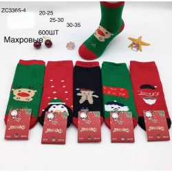 Шкарпетки для дівчаток 10 шт (20-35 р) махра KiE_ZC3365-4