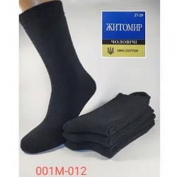 Шкарпетки чоловічі 12 шт (27-29 р) термо KiE_001M-012