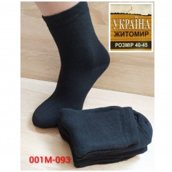 Шкарпетки чоловічі 12 шт (40-45 р) термо KiE_001M-093