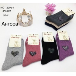 Шкарпетки жіночі 10 шт (37-41 р) ангора KiE_2202-4