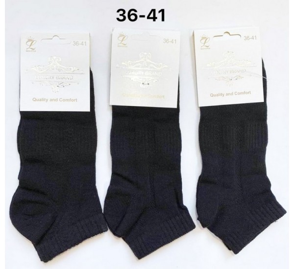 Шкарпетки жіночі KiE_160501 коттон 12 шт (36-41 р)