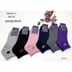 Шкарпетки жіночі 12 шт (37-41 р) махра KiE_ZB-605-11