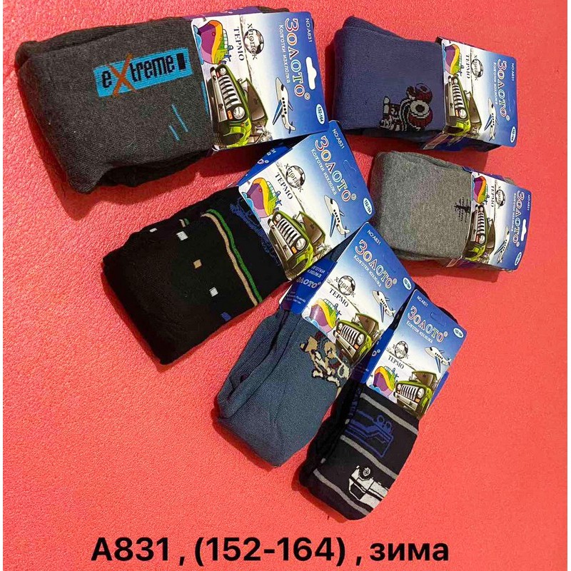 Колготы для мальчиков 6 шт (152-164 см) махра KiE_A831