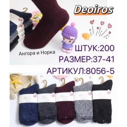 Шкарпетки жіночі 10 шт (37-41 р) ангора/норка KiE_8056-5