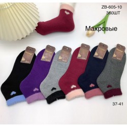 Шкарпетки жіночі 12 шт (37-41 р) махра KiE_ZB605-10