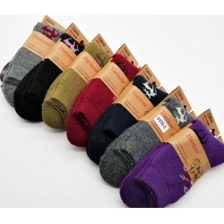 Шкарпетки жіночі 12 шт (37-41 р) ангора/махра KiE_B936-5