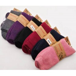 Шкарпетки жіночі 12 шт (37-41 р) ангора/махра KiE_B936-6