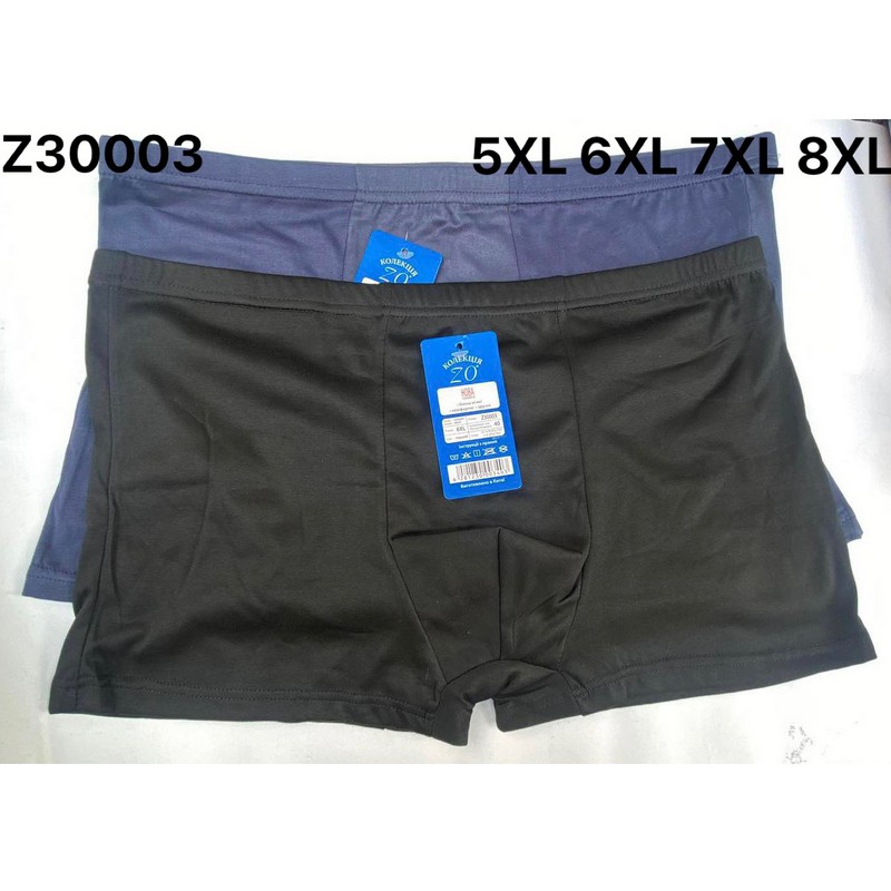 Трусы мужские KiE_Z30003 полиестер 18 шт (5-8XL)