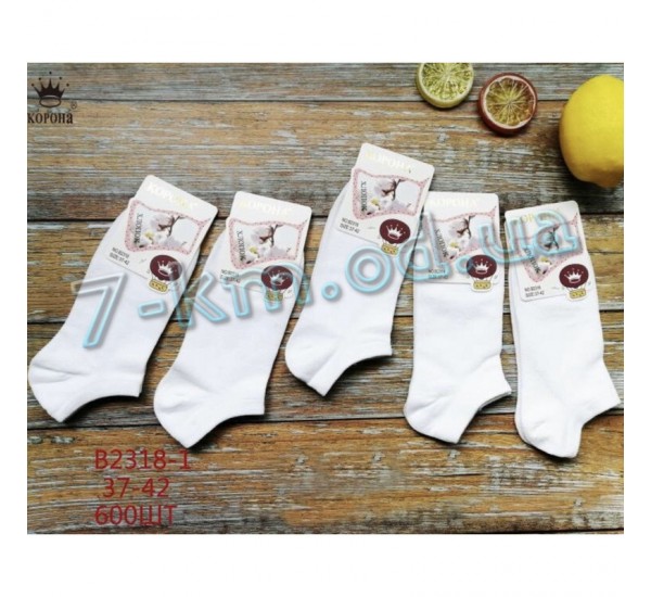 Шкарпетки жіночі KiE_B2318-1 бавовна 12 шт (37-42 р)