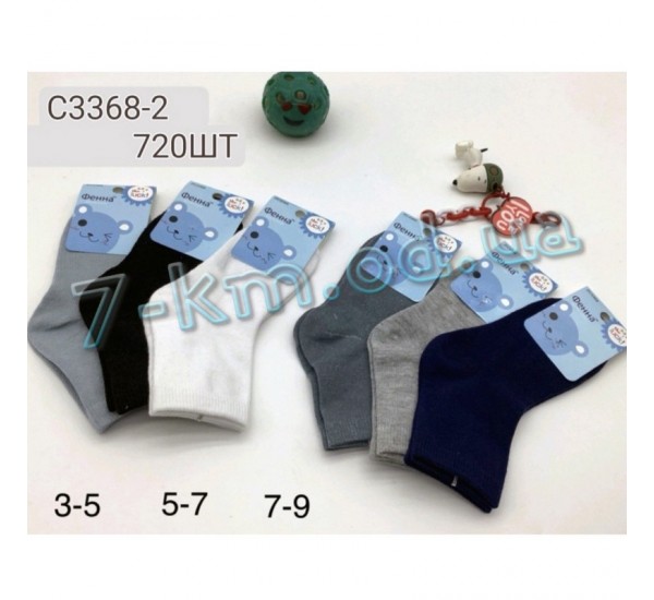 Шкарпетки для хлопчиків KiE_C3368-2 бавовна 36 шт (3-9 лет)