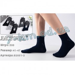 Шкарпетки чоловічі KiE_B2051-2 бавовна 10 шт (41-47 р)