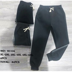 Спорт штани жіночі трикотаж 6 шт (1-6XL) KiE_K1126