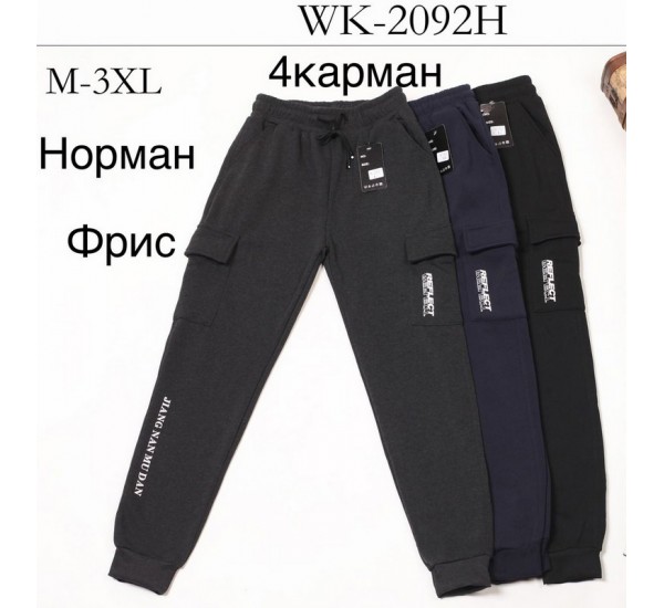 Спорт чоловічі штани на флісі 5 шт (M-3XL) LaM_WK-2092H