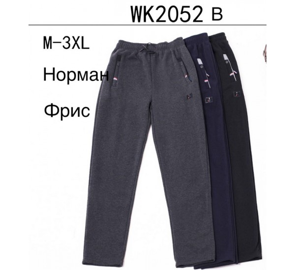 Спорт штаны мужские на флисе 5 шт (M-3XL) LaM_WK2052