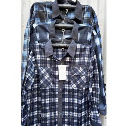Рубашка мужская байка MIX 5 шт (60-68 р) LaM_131108