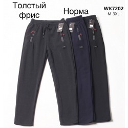 Спорт штаны мужские на флисе 5 шт (M-3XL) LaM_WK7202