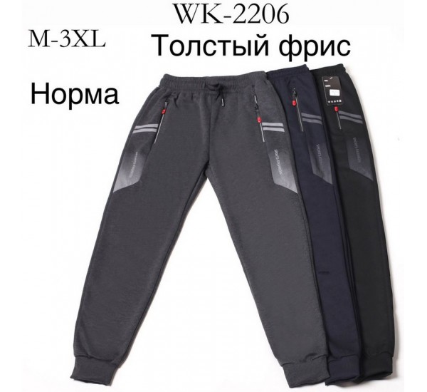 Спорт штаны мужские на флисе 5 шт (M-3XL) LaM_WK-2206