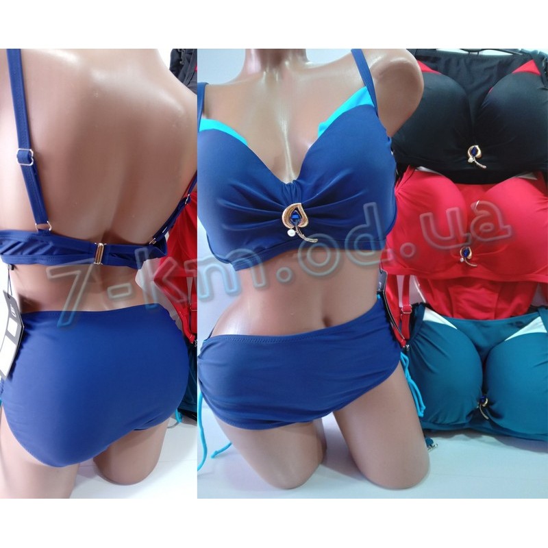 Купальник жіночий Linn_22161 поліестер 5 шт (48-56 р)