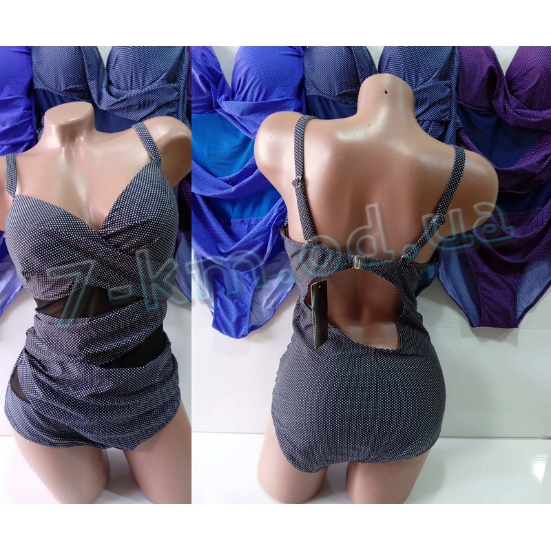 Купальник жіночий Linn_D3904-1 поліестер 5 шт (48-56 р)