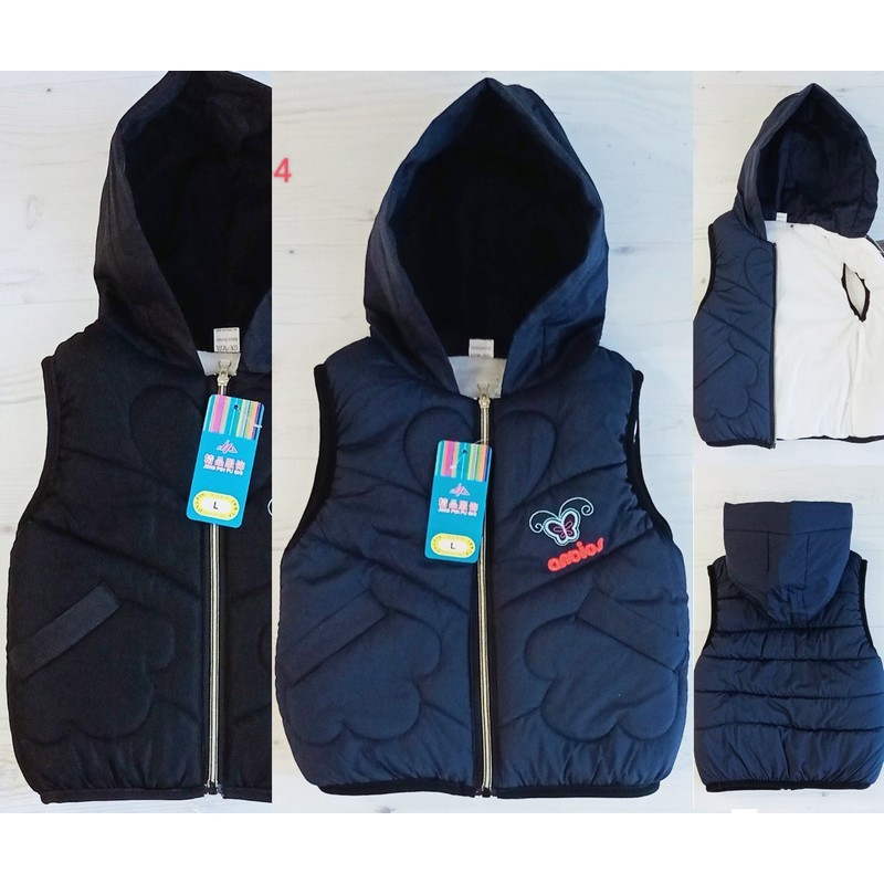 Безрукавка для девочек 3 шт плащёвка (3-5 лет) MiLi_140716