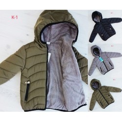 Куртка для хлопчиків 4 шт плащівка/хутро (4-7 років) MiLi_140719