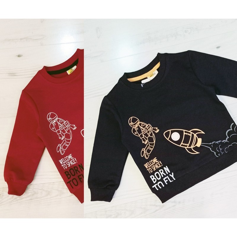 Батник для хлопчиків 4 шт бавовна (1-4 роки) MiLi_17161c