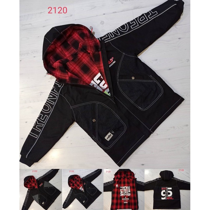 Вітрівка для хлопчиків 4 шт плащівка (150-170 см) MiLi_2120