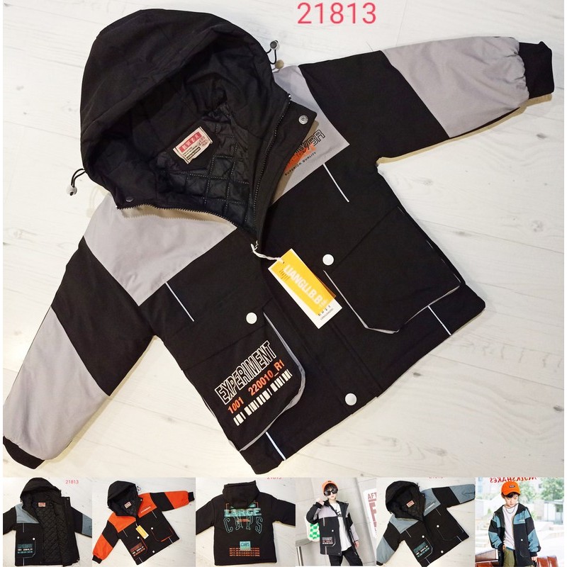 Вітрівка для хлопчиків 4 шт плащівка (120-150 см) MiLi_21813