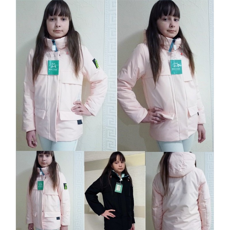 Вітрівка для дівчаток 5 шт плащівка (140-164 см) MiLi_262b