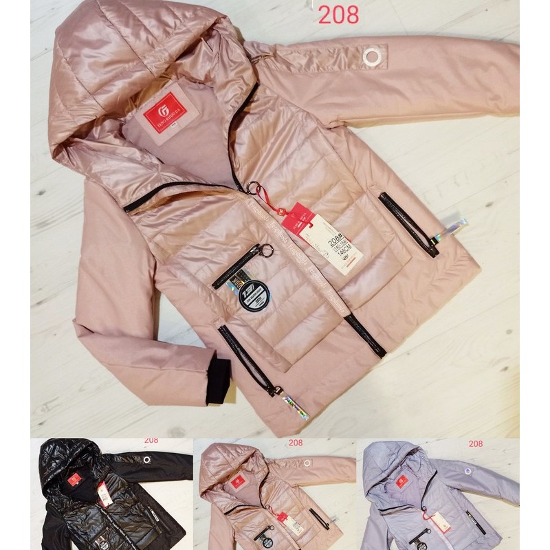 Вітрівка для дівчаток 5 шт плащівка (140-164 см) MiLi_208a