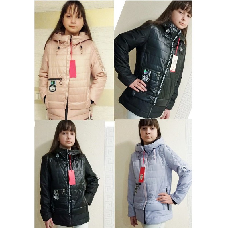 Ветровка для девочек 5 шт плащёвка (140-164 см) MiLi_208b