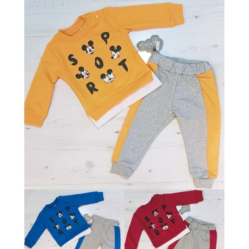 Костюм для младенцев 4 шт коттон (6-24 мес) MiLi_40443