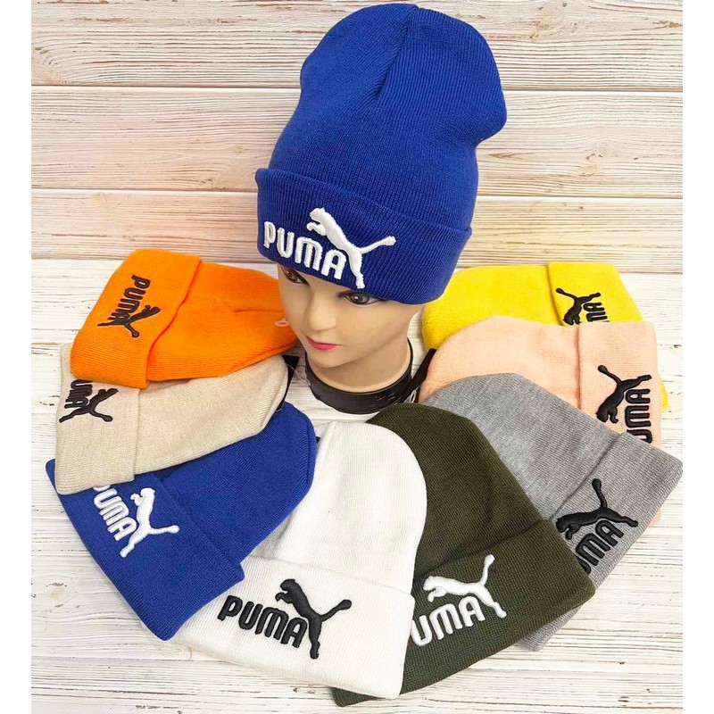 Шапка женская 5 шт двойная вязка ML903_300900