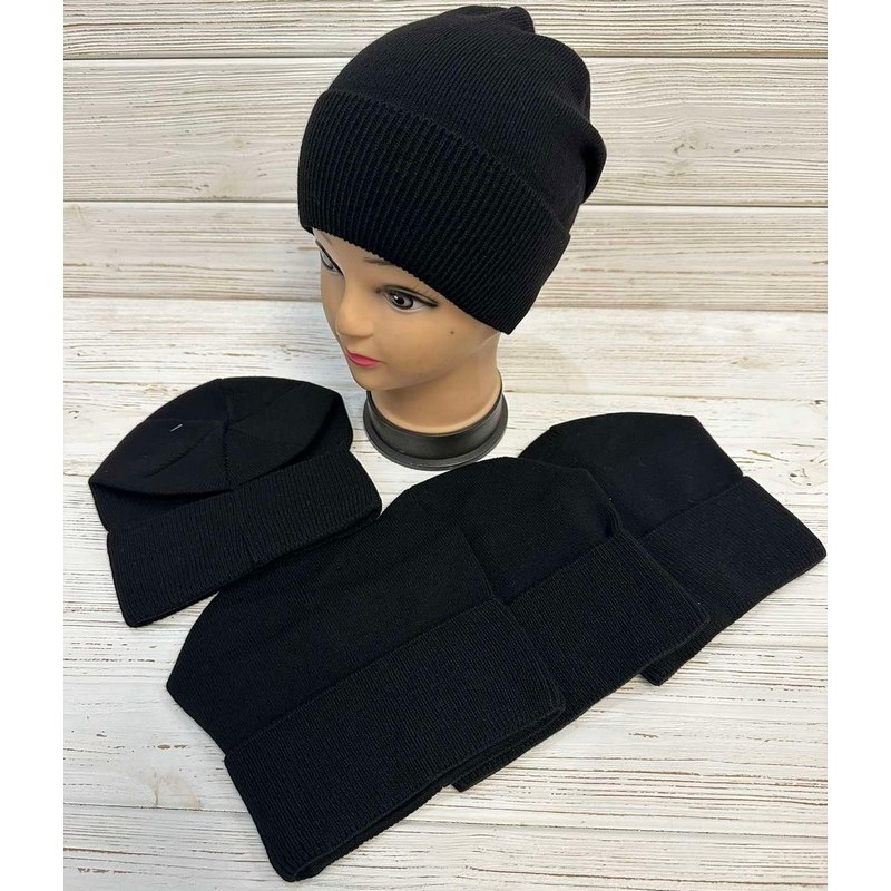 Шапка для мальчиков (52-54 р) 5 шт вязка ML903_011075