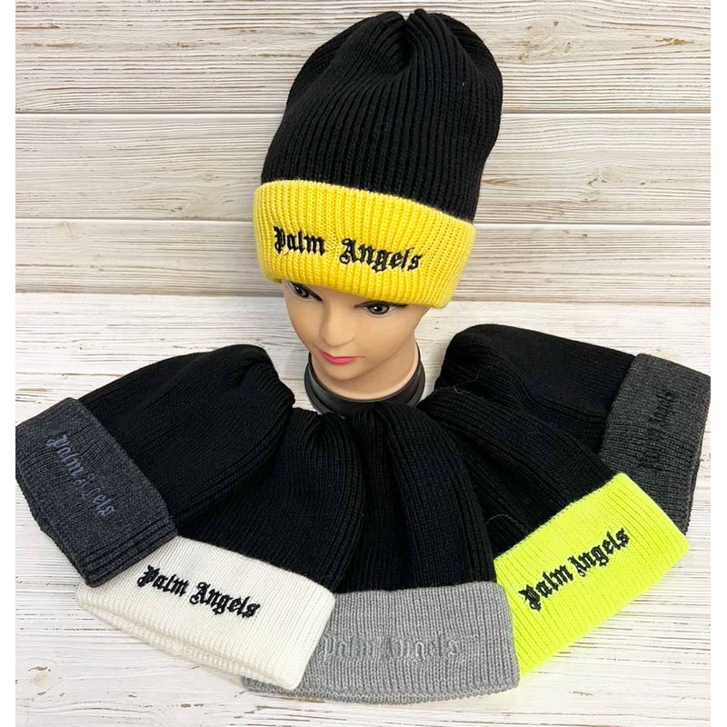 Шапка мужская 5 шт вязка ML903_011096