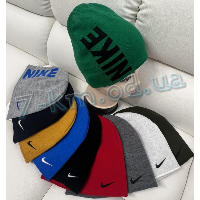 Шапка чоловіча ML903_010223 одинарна в'язка 5 шт (універсальний)