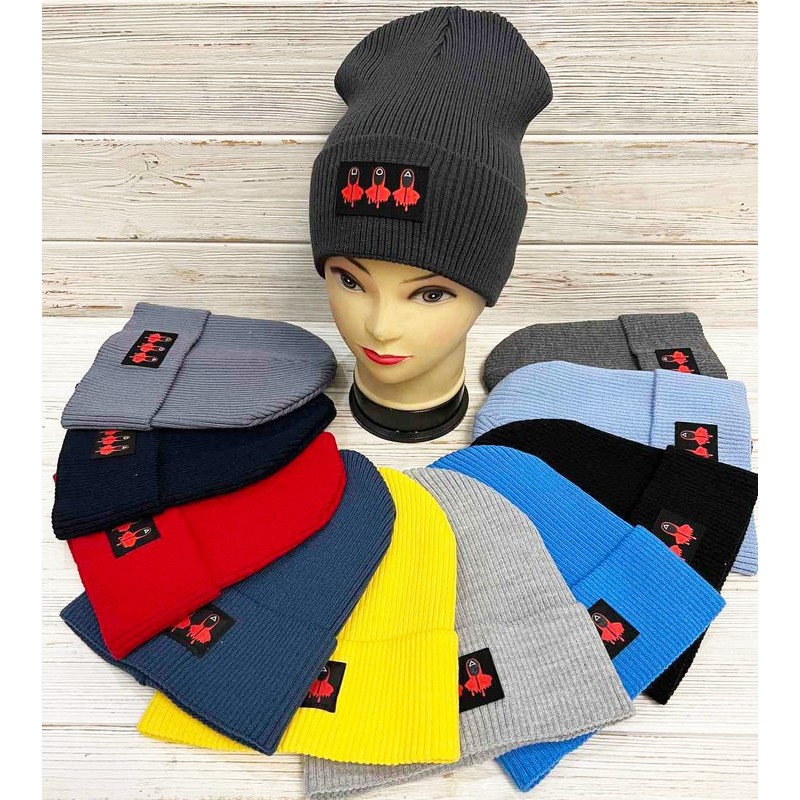 Шапка для мальчиков 5 шт вязка/одинарная ML903_030986