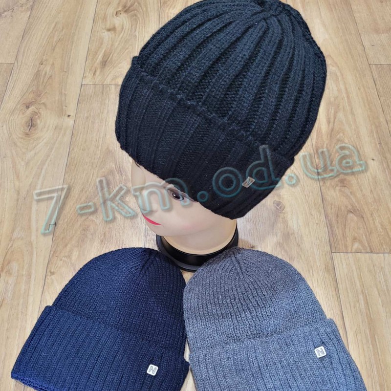 Шапка чоловіча ML903_031003 фліс 5 шт